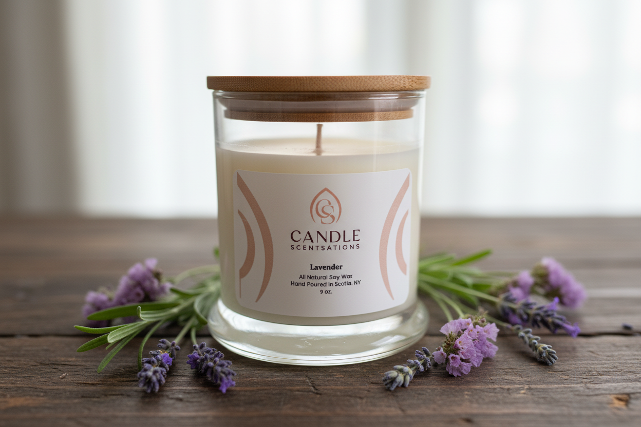 Lavender Candle